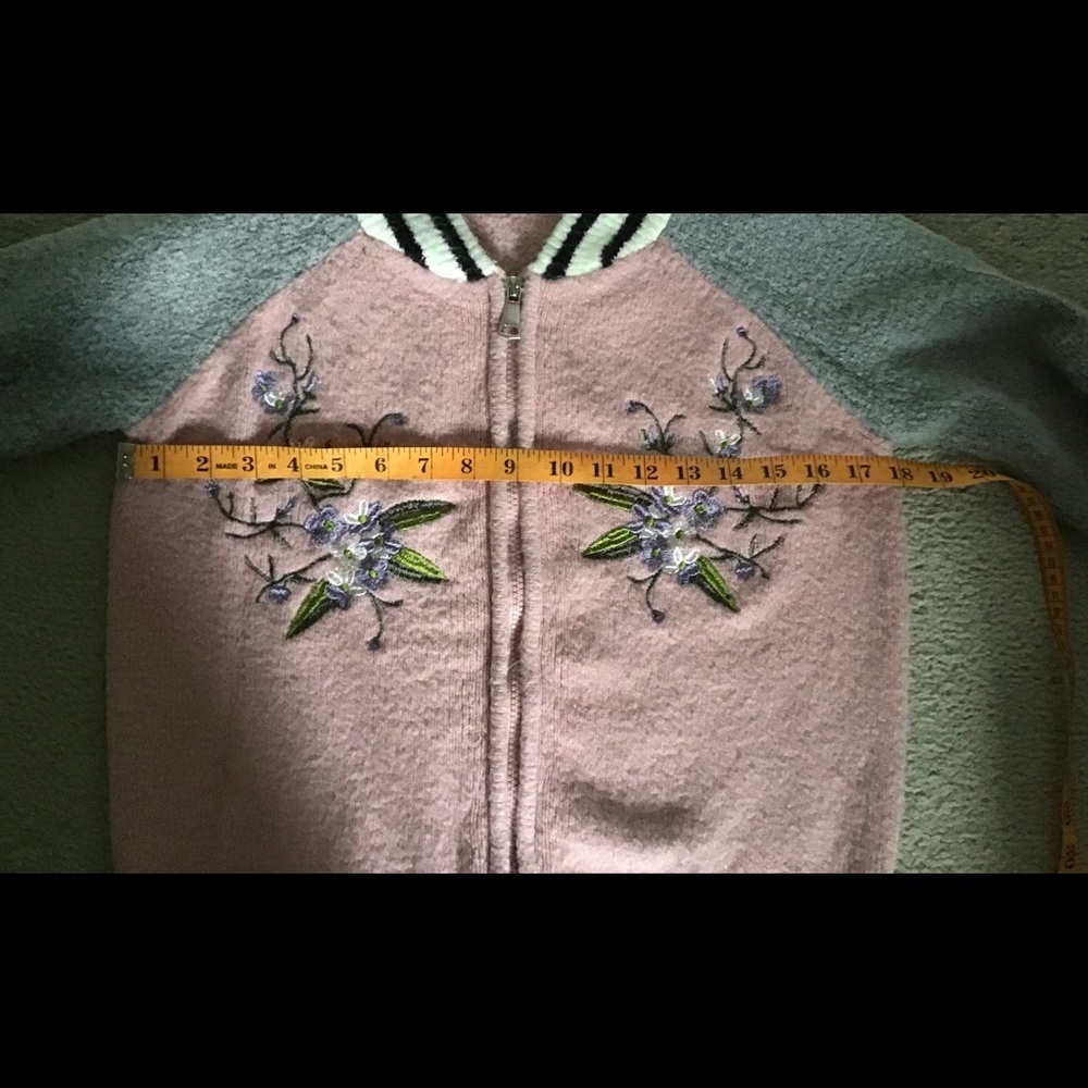 💖Host Pick💖 True Craft knit floral bomber jacket - Picture 8 of 12